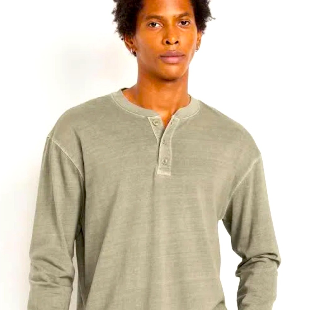 Old Navy Light Green Long Sleeve XL Top